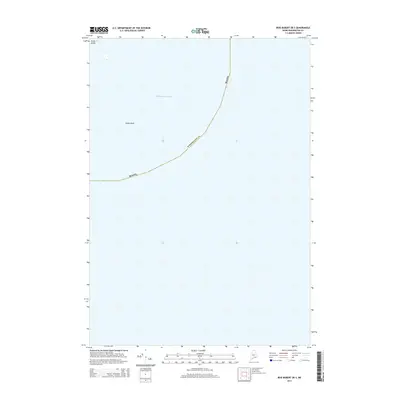 2014 Map of Bois Bubert OE S, 2014 Print