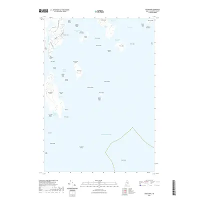2021 Map of Bois Bubert, 2021 Print