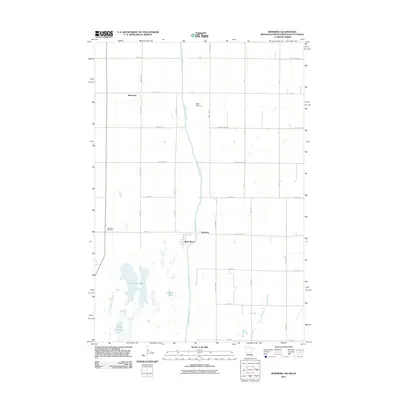2011 Map of Boisberg, 2011 Print