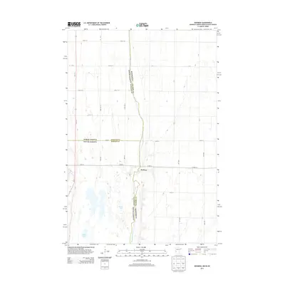 2013 Map of Boisberg, 2013 Print