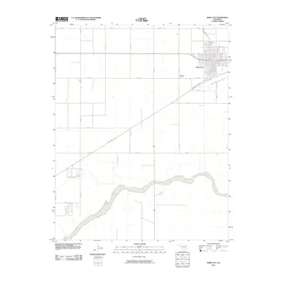 2010 Map of Boise City, 2010 Print