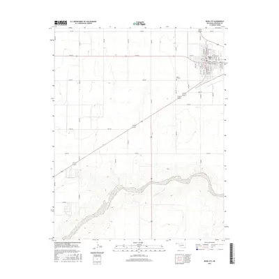 2016 Map of Boise City, 2016 Print