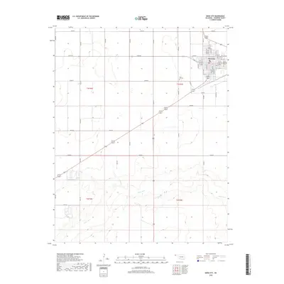 2018 Map of Boise City, 2018 Print