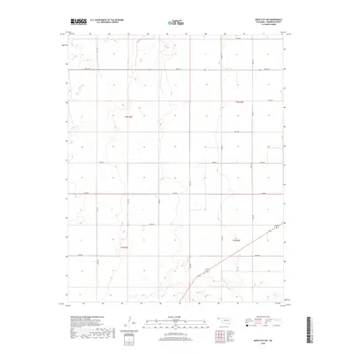 2018 Map of Boise City NW, 2018 Print