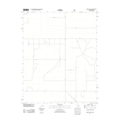 2012 Map of Boise City SE, 2012 Print