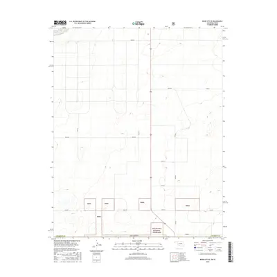 2016 Map of Boise City SE, 2016 Print
