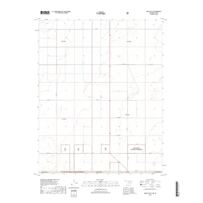 2018 Map of Boise City SE, 2018 Print