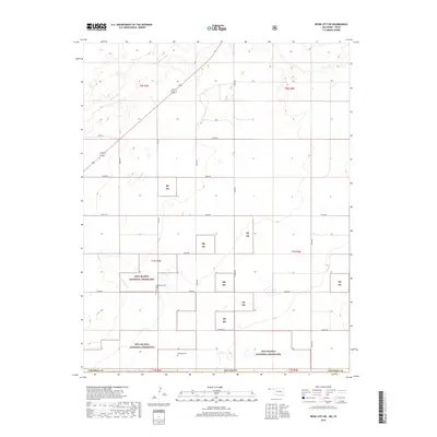 2018 Map of Boise City SW, 2018 Print