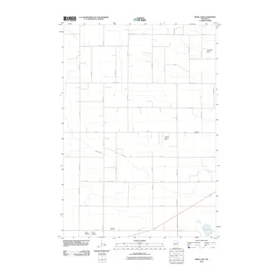 2010 Map of Boise Lake, 2010 Print