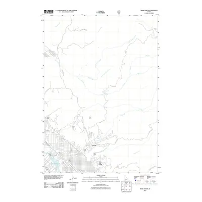 2011 Map of Boise North, 2011 Print