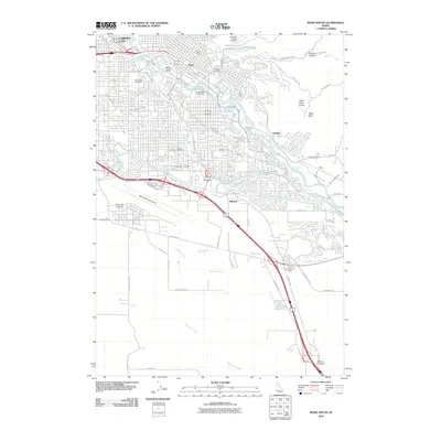 2010 Map of Boise South, 2010 Print