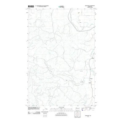 2011 Map of Boistfort, 2011 Print