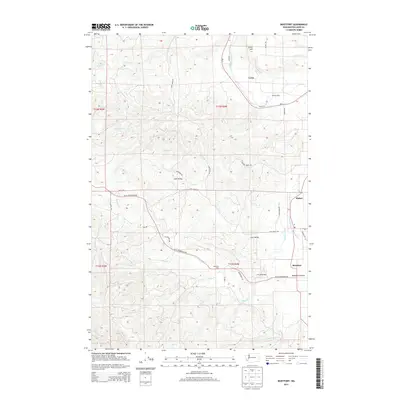 2013 Map of Boistfort, 2013 Print