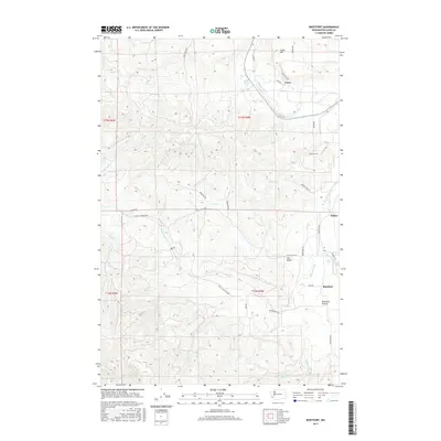 2017 Map of Boistfort, 2017 Print