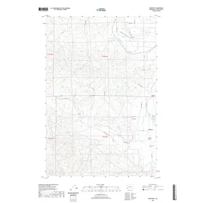 2020 Map of Boistfort, 2020 Print