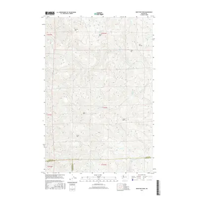 2017 Map of Boistfort Peak, 2017 Print