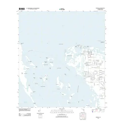 2012 Map of Bokeelia, 2012 Print
