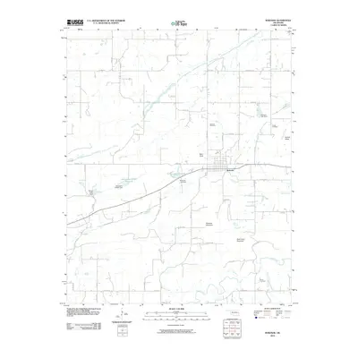 2010 Map of Bokoshe, 2010 Print