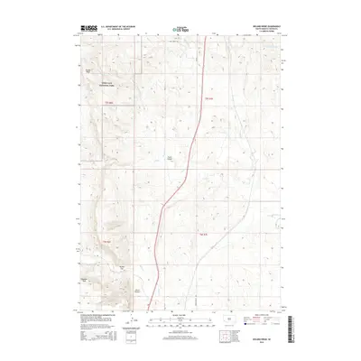 2015 Map of Boland Ridge, 2015 Print