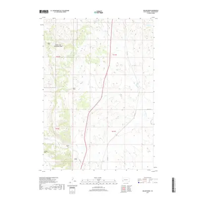 2017 Map of Boland Ridge, 2017 Print