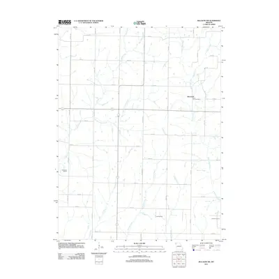 2011 Map of Bolckow NW, 2011 Print