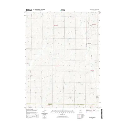 2014 Map of Bolckow NW, 2014 Print