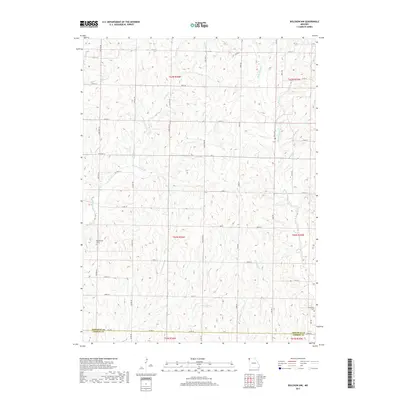 2017 Map of Bolckow NW, 2017 Print