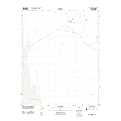 2012 Map of Bole Spring, 2012 Print