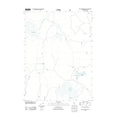 2012 Map of Boles Meadow East, 2012 Print