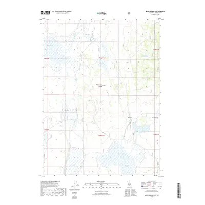 2018 Map of Boles Meadow East, 2018 Print