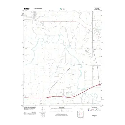2009 Map of Boley, 2009 Print