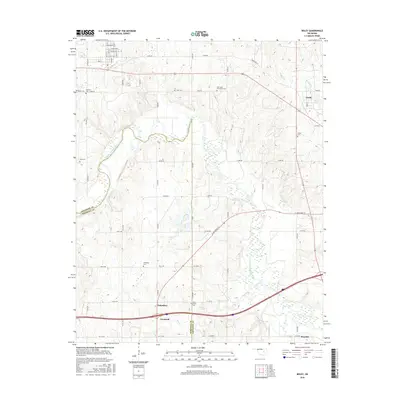 2016 Map of Boley, 2016 Print