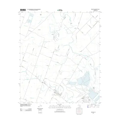 2013 Map of Boling, 2013 Print