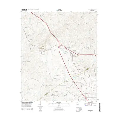 2014 Map of Bolingbroke, 2014 Print