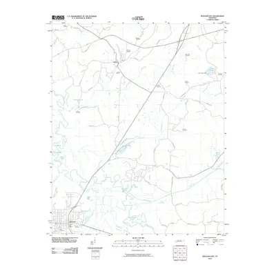 2010 Map of Bolivar East, 2010 Print