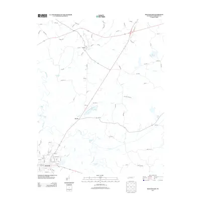2013 Map of Bolivar East, 2013 Print