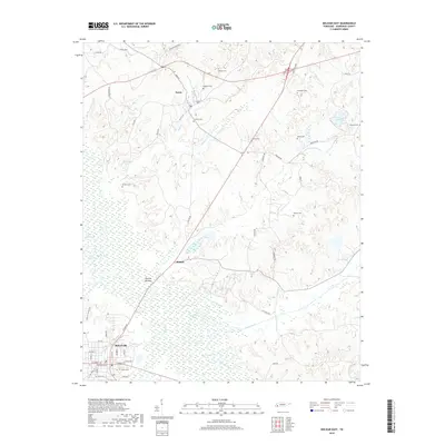 2019 Map of Bolivar East, 2019 Print