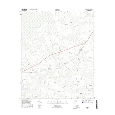 2016 Map of Bolivia, 2016 Print