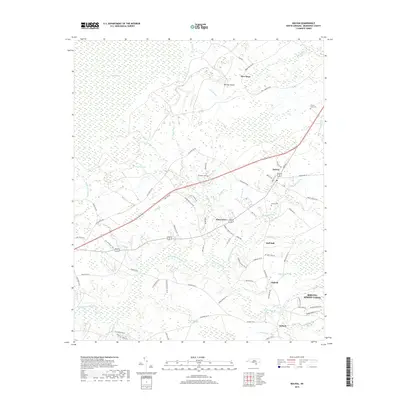 2019 Map of Bolivia, 2019 Print