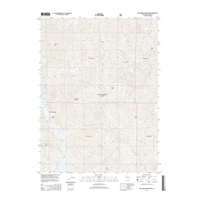 2015 Map of Bollibokka Mountain, 2015 Print