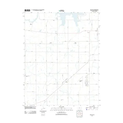 2012 Map of Bolton, 2012 Print