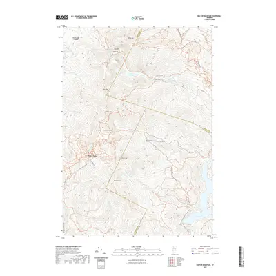 2021 Map of Bolton Mountain, 2021 Print