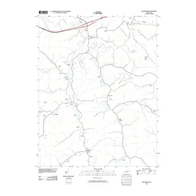 2010 Map of Boltsfork, 2010 Print
