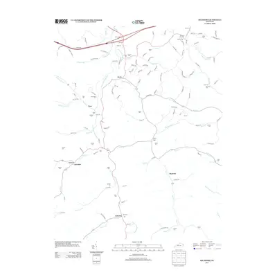 2013 Map of Boltsfork, 2013 Print