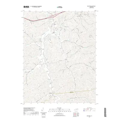 2019 Map of Boltsfork, 2019 Print