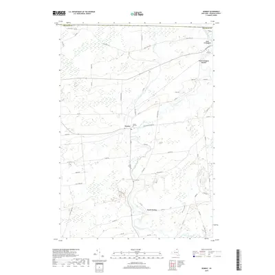 2019 Map of Bombay, 2019 Print