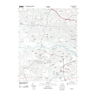 2010 Map of Bon Air, 2010 Print