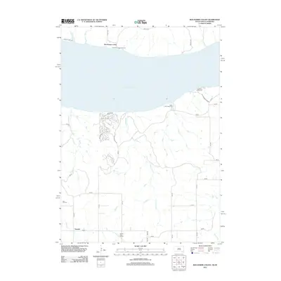 2012 Map of Bon Homme Colony, 2012 Print