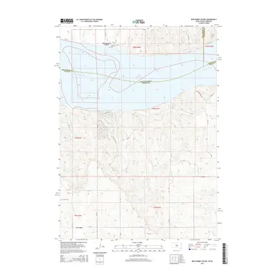 2015 Map of Bon Homme Colony, 2015 Print