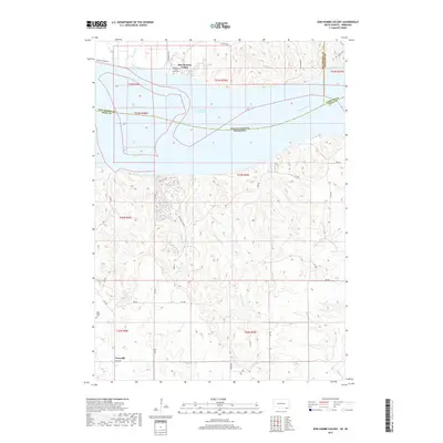 2017 Map of Bon Homme Colony, 2017 Print